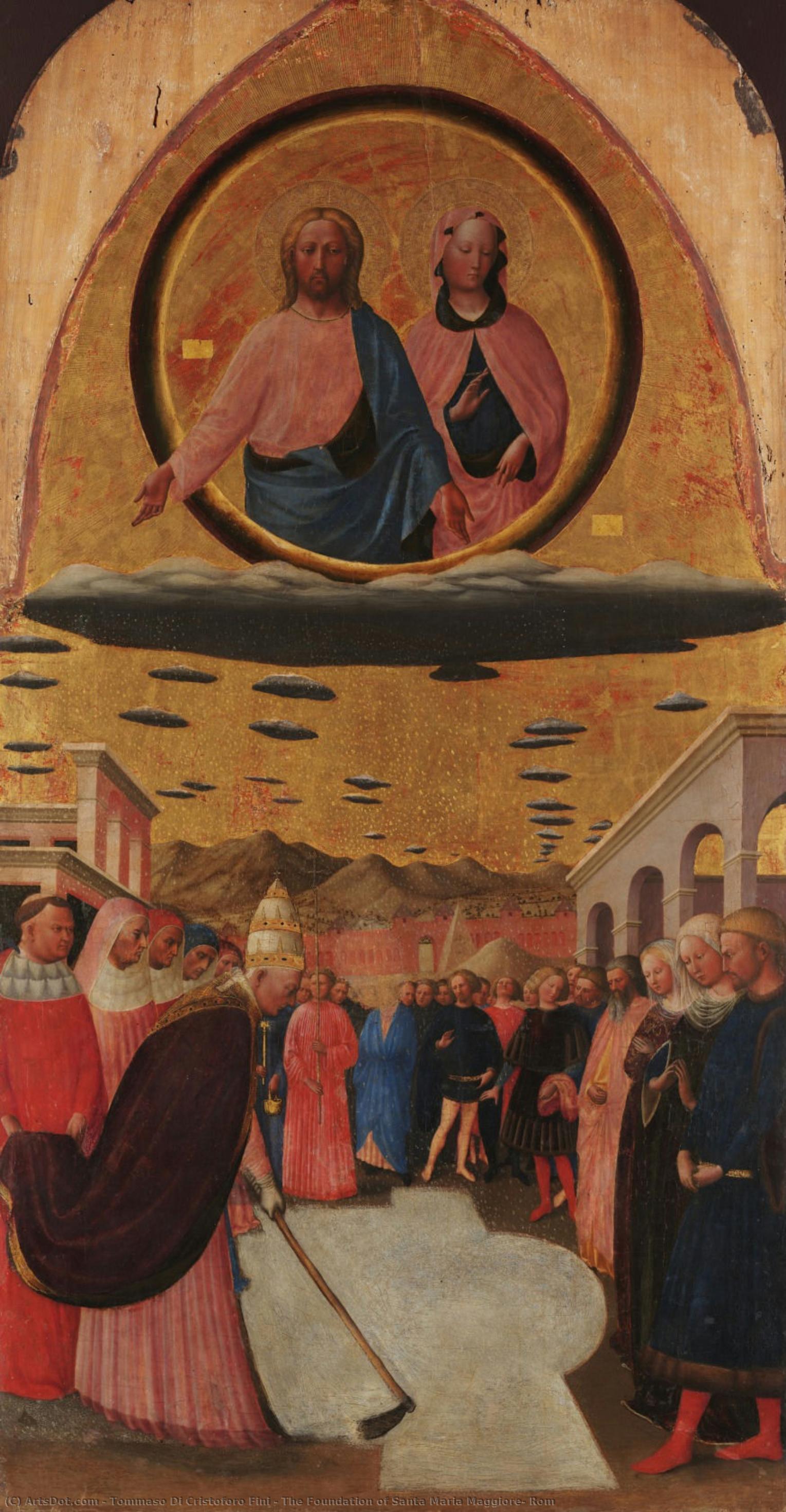 The Foundation Of Santa Maria Maggiore, Rom — Tommaso Di Cristoforo Fini