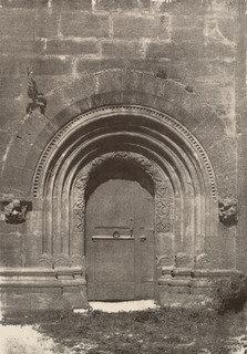 Portal Of The Church Of Neuviller (alsace) — Henri Le Secq