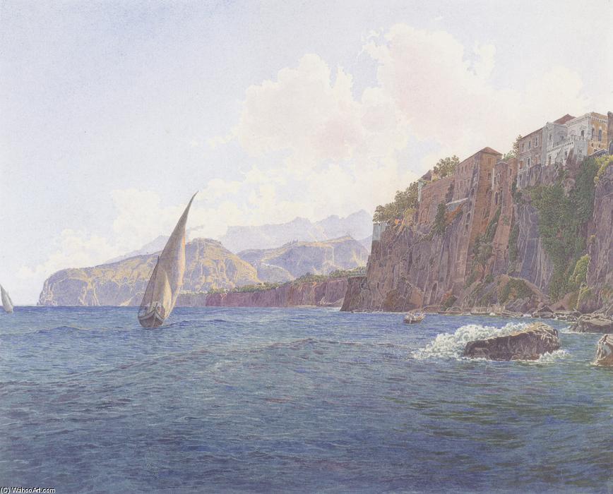 Torquato Tassos Vaterhaus In Sorrent Bei Neapel — Rudolf Von Alt