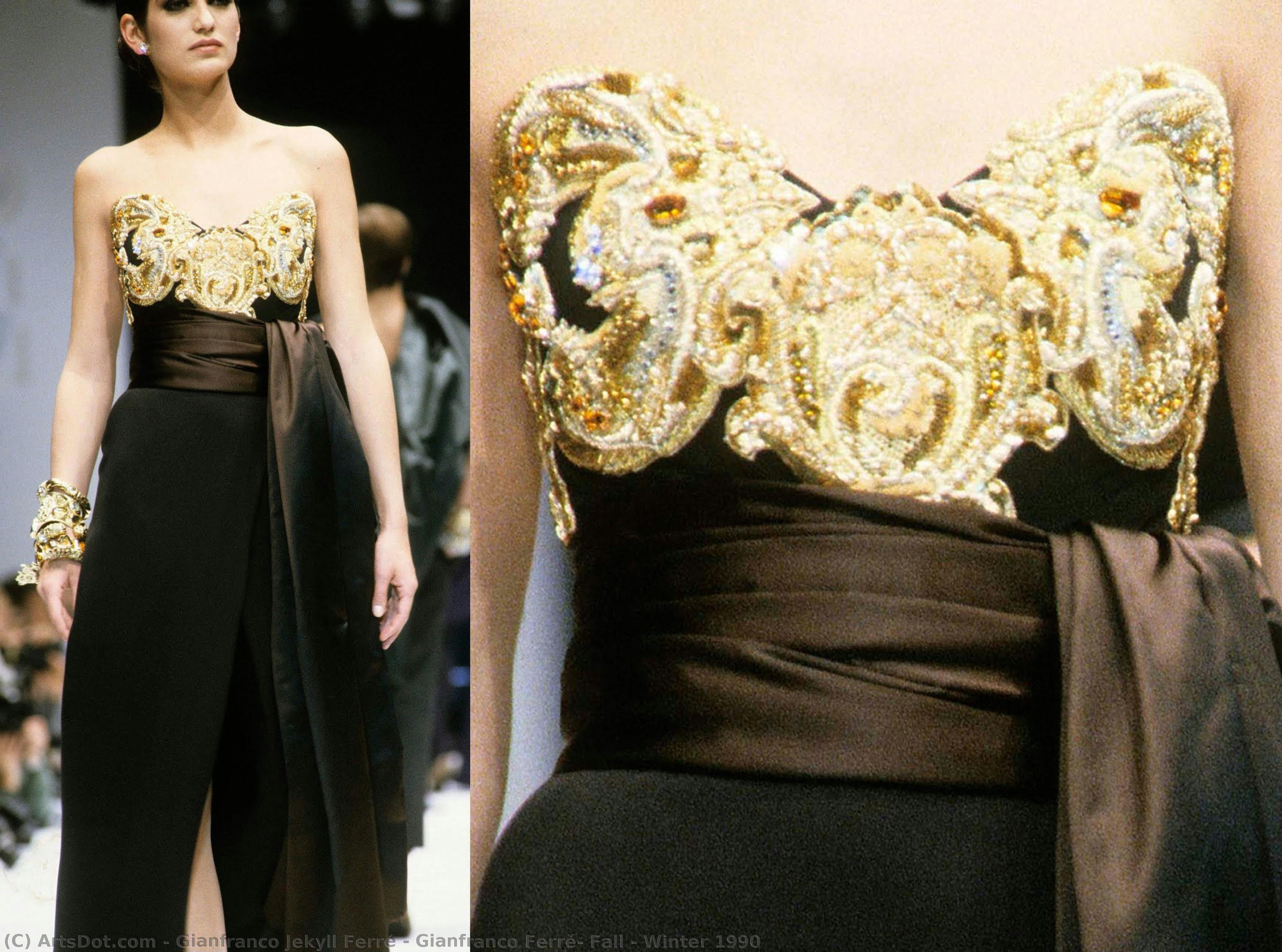 Gianfranco Ferré, Fall / Winter 1990 — Gianfranco Ferré