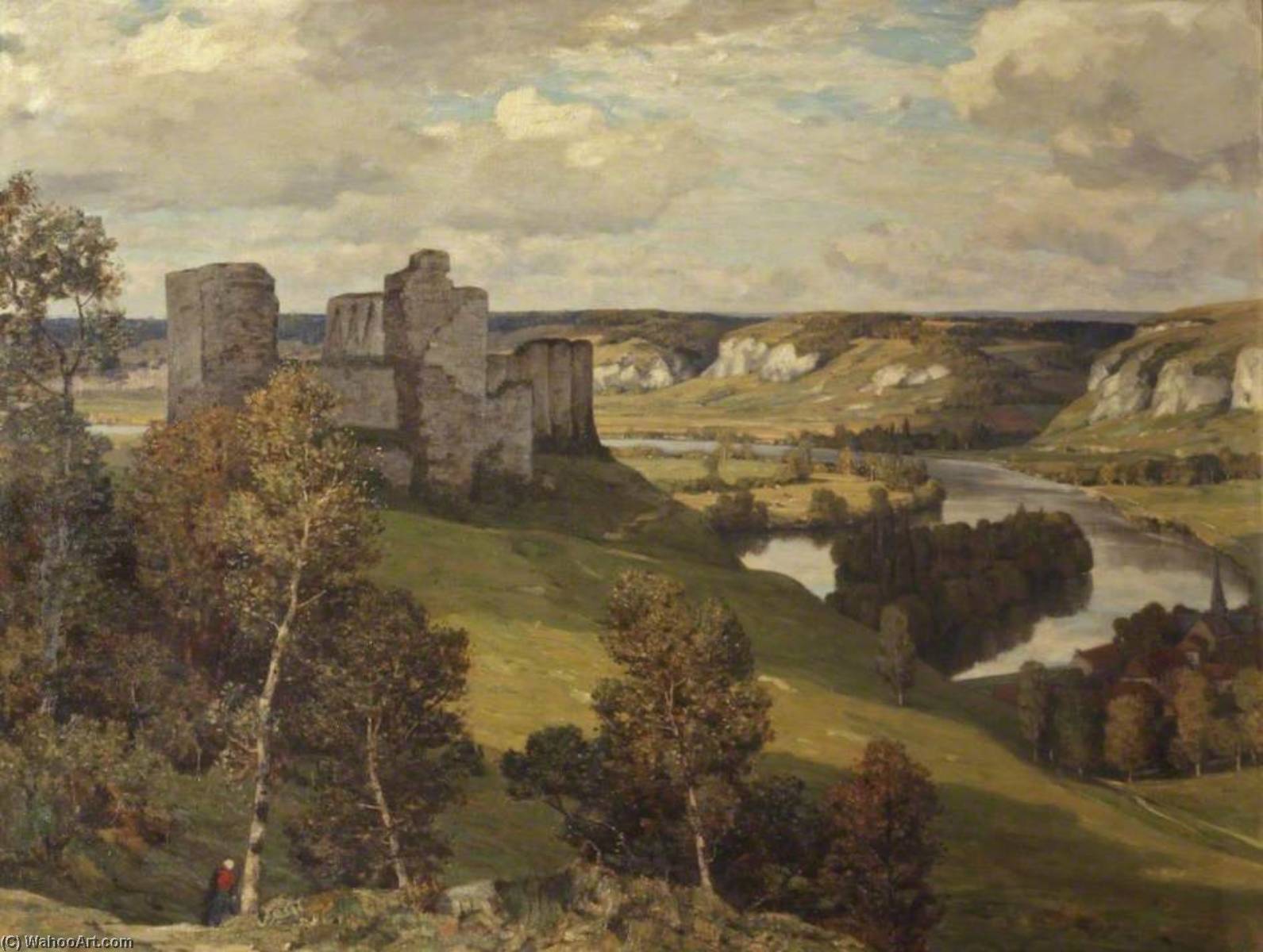 Château Gaillard, Les Andelys, France — Herbert Edwin Pelham Hughes Stanton