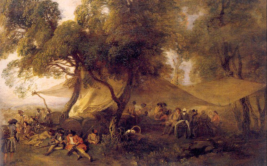 Respite From War — Jean-antoine Watteau