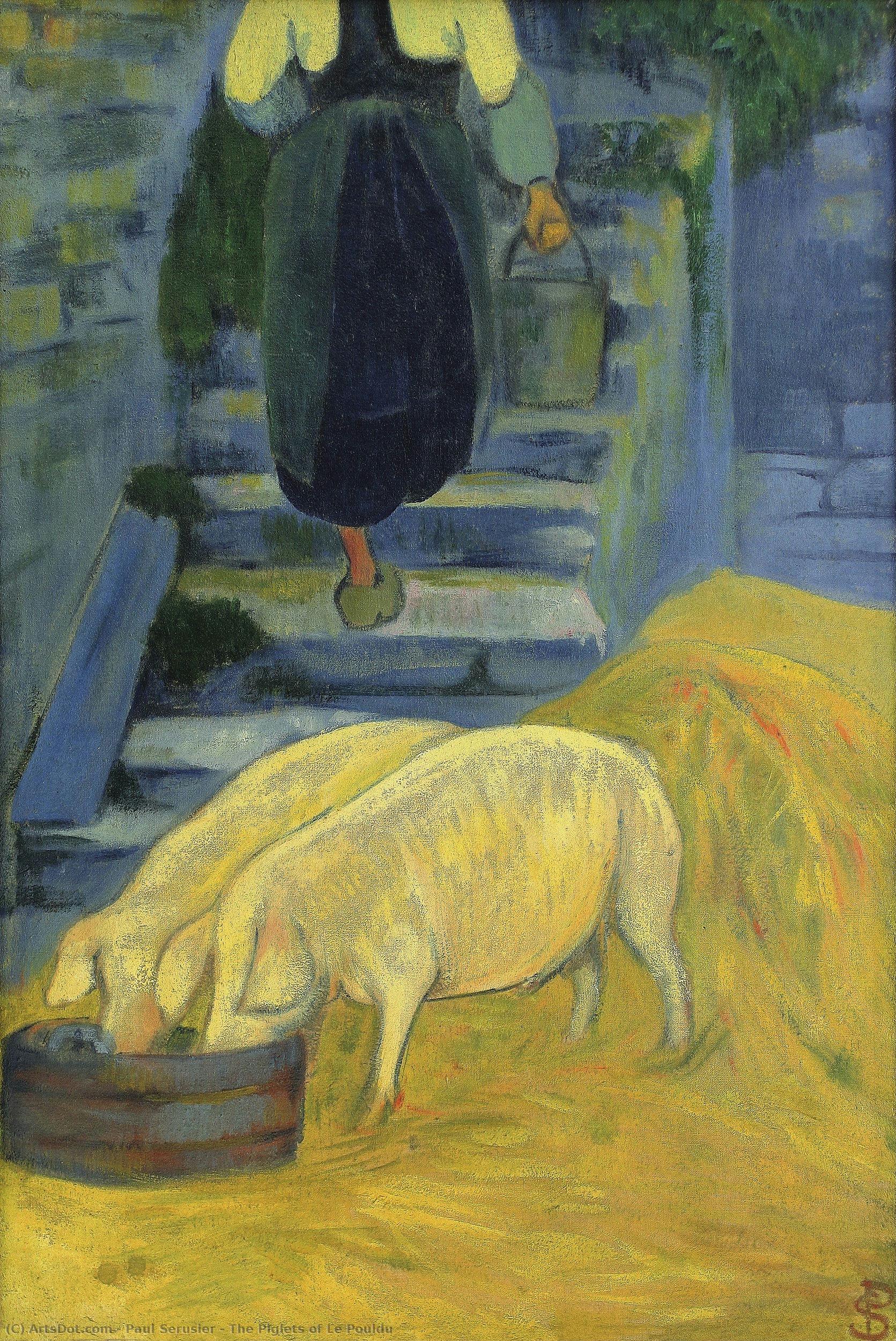 The Piglets Of Le Pouldu — Пол Серизије