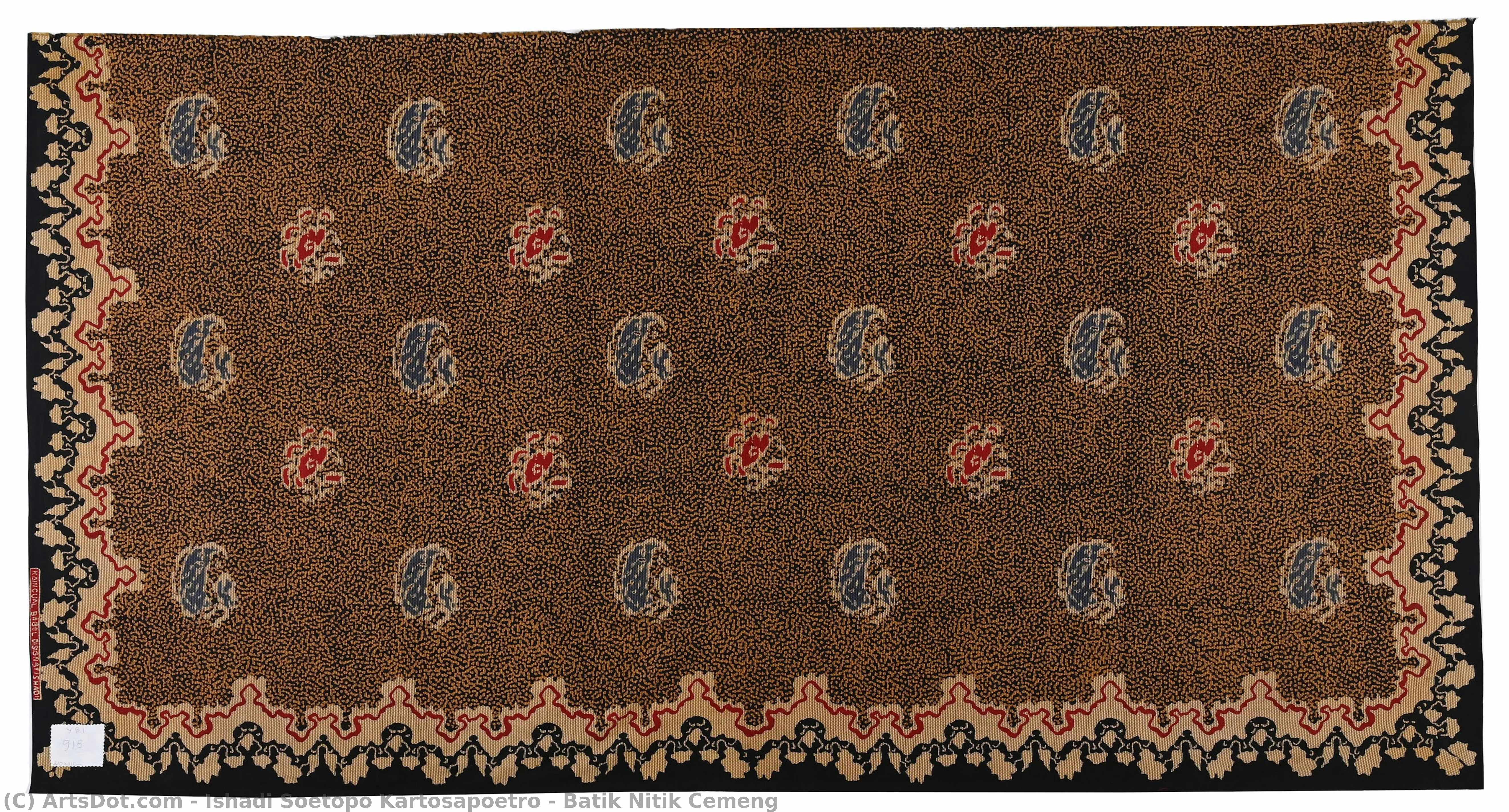 Batik Nitik Cemeng — Ishadi Soetopo Kartosapoetro