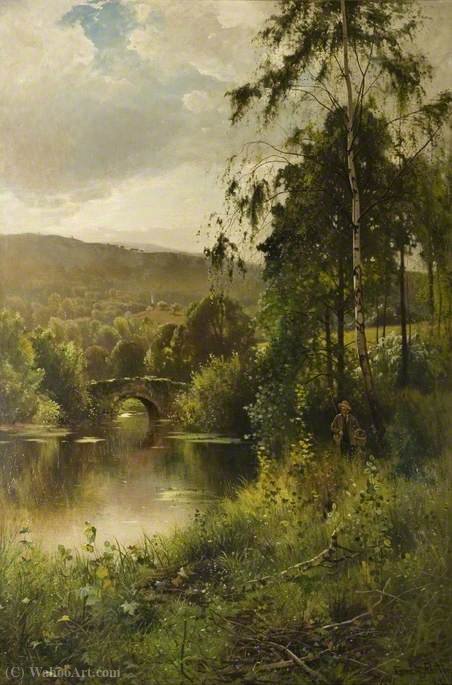 Landscape In Derbyshire — Ernest Parton