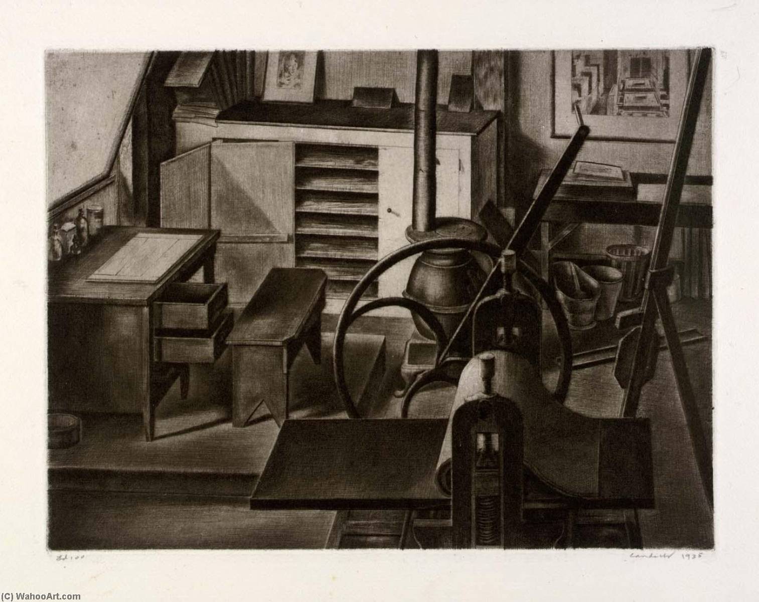 Studio Interior No. 1 — Armin Landeck
