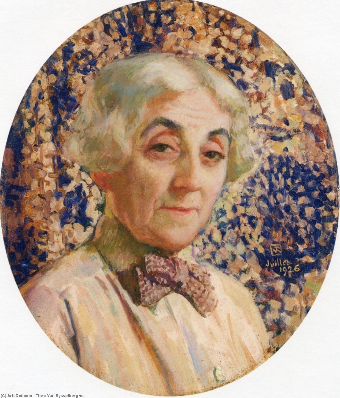 Portrait Of Maria Van Rysselberghe — Theo Van Rysselberghe