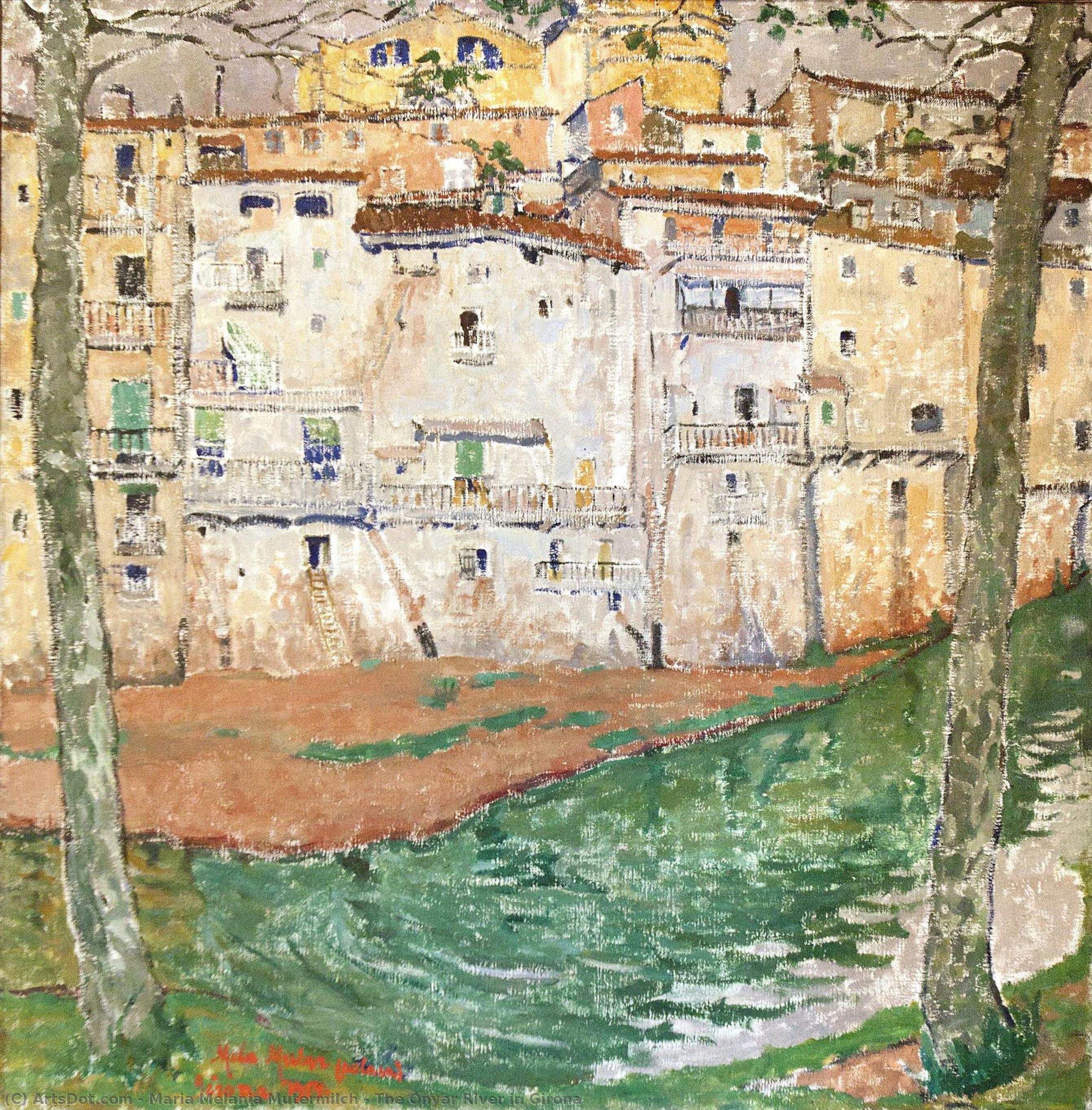 The Onyar River In Girona — Maria Melania Mutermilch