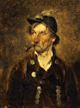 The Old Hunter — Hugo Wilhelm Kauffmann