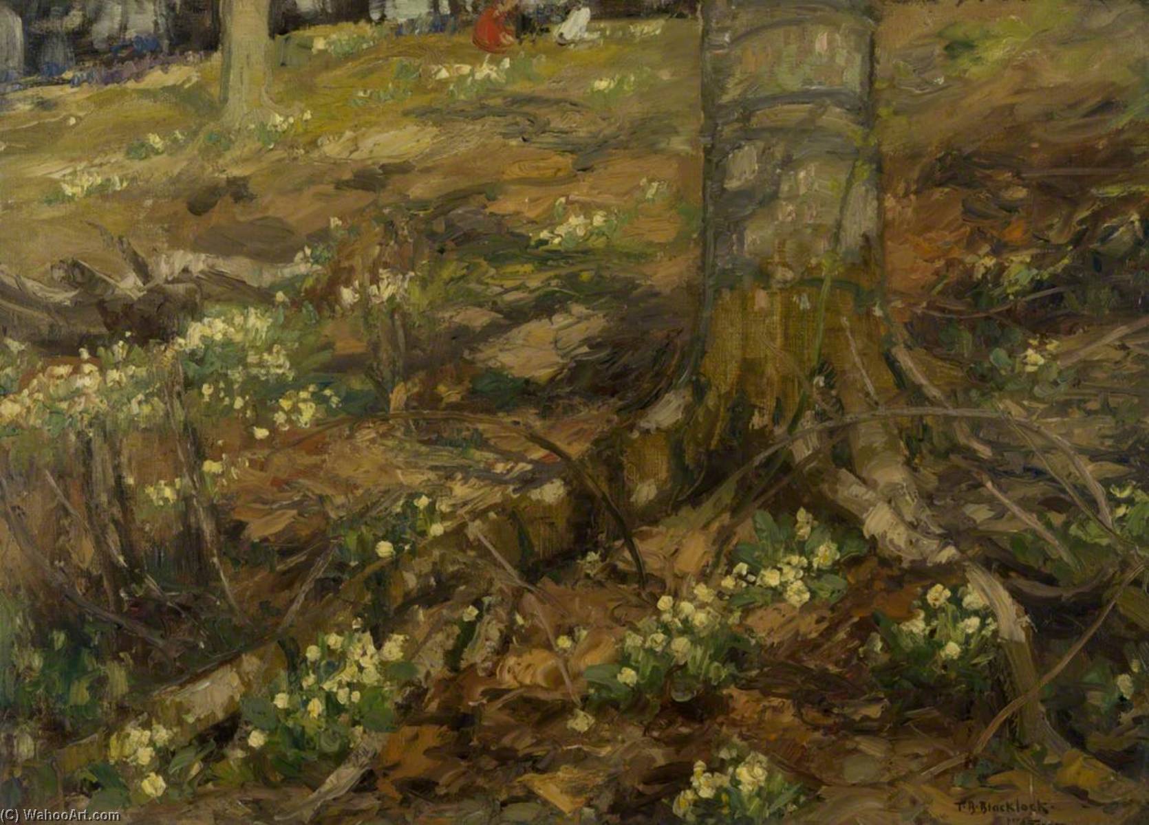 Woodland Scene — Thomas Bromley Blacklock