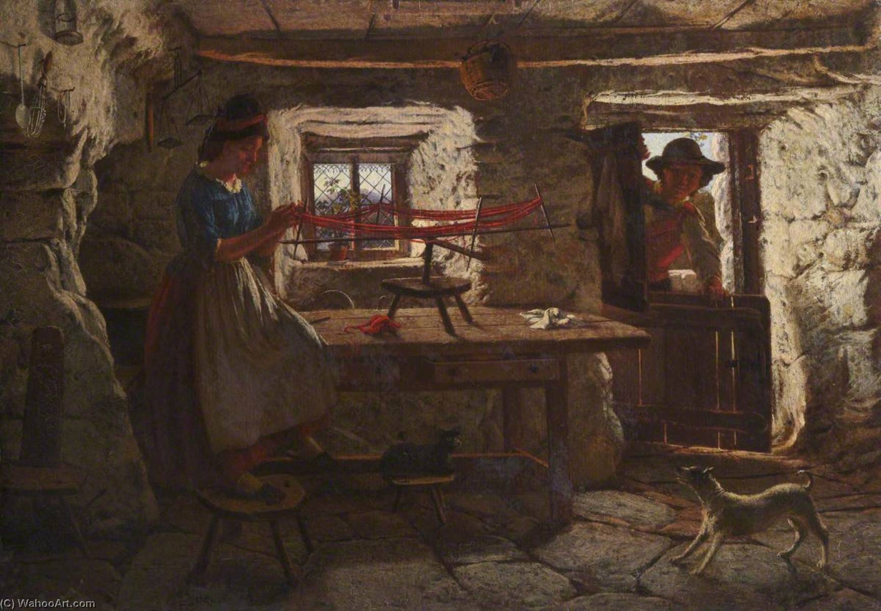 Reeling, Boreu Da, Welsh Interior — Thomas Stuart Smith