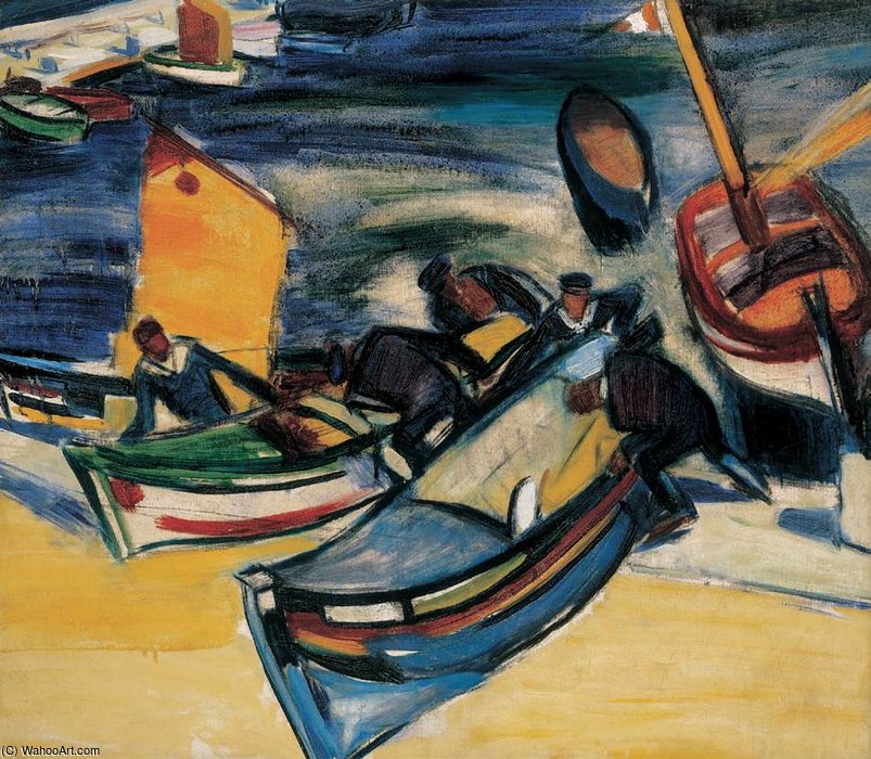 Harbour In Italy — Aurel Emod