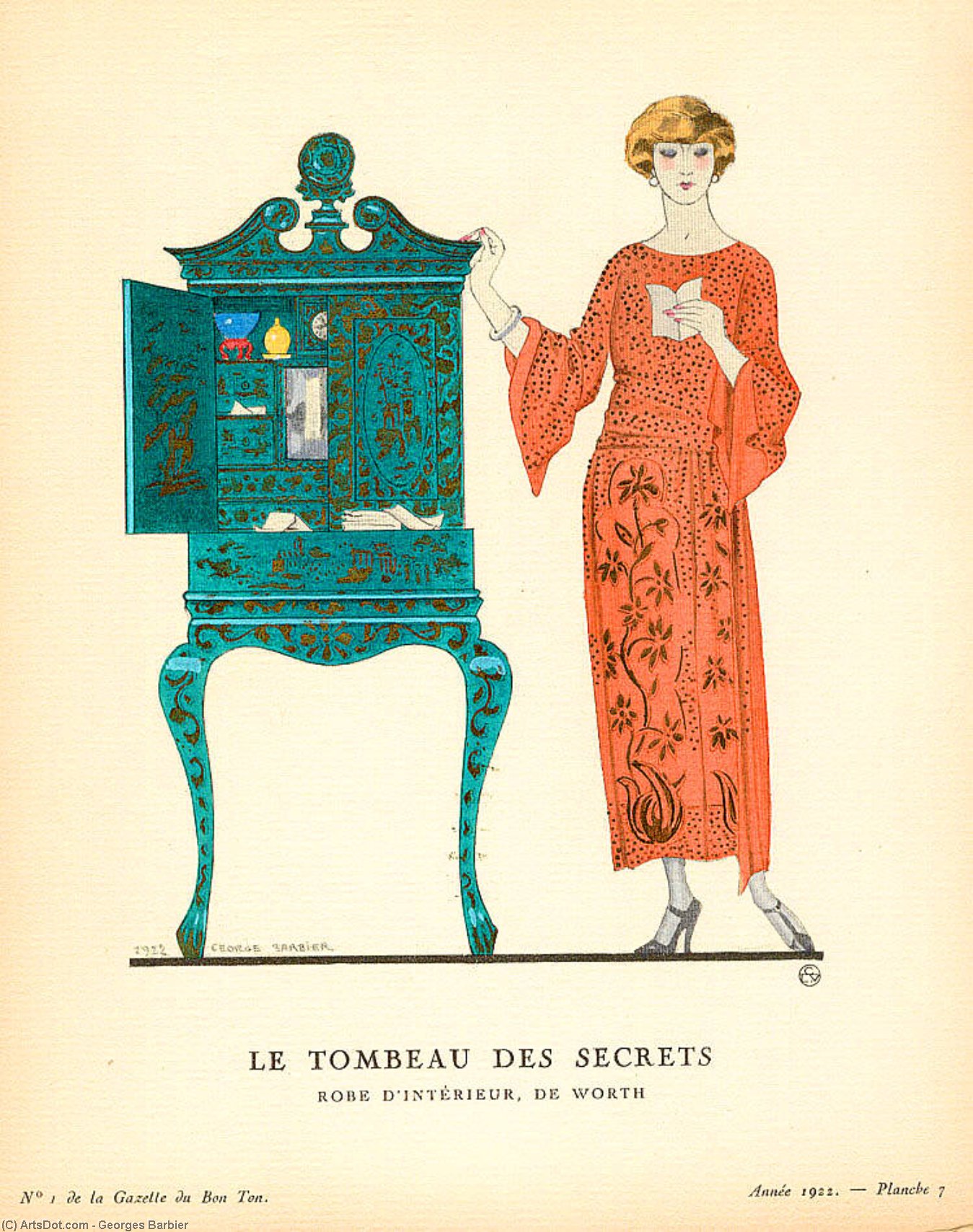 Le Tombeau Des Secrets — Жорж Барбье