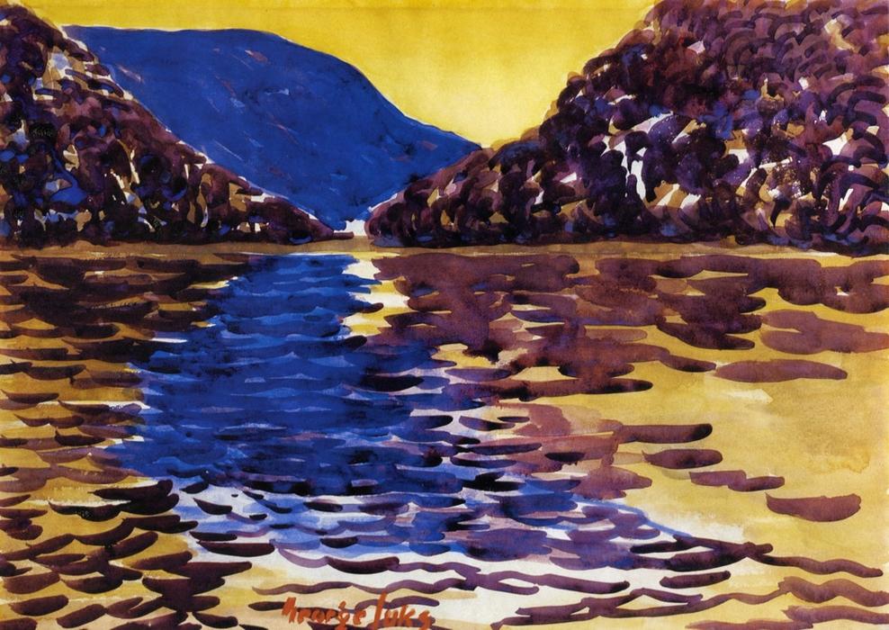 Lower Ausable Lake, Adirondacks — ジョージ・ラックス