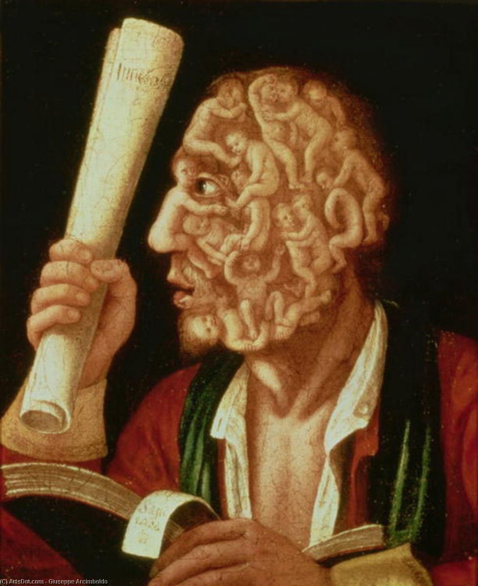 Portrait Of Adam — Giuseppe Arcimboldo