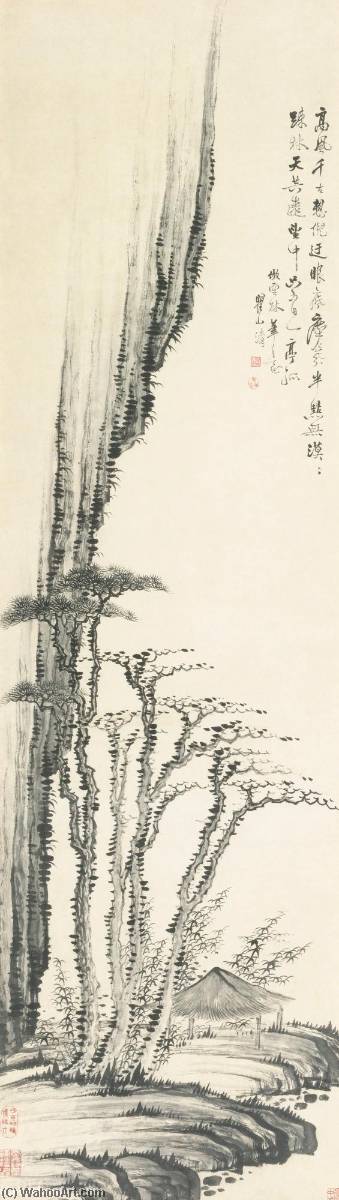 Landscape After Ni Zan — Mei Qing