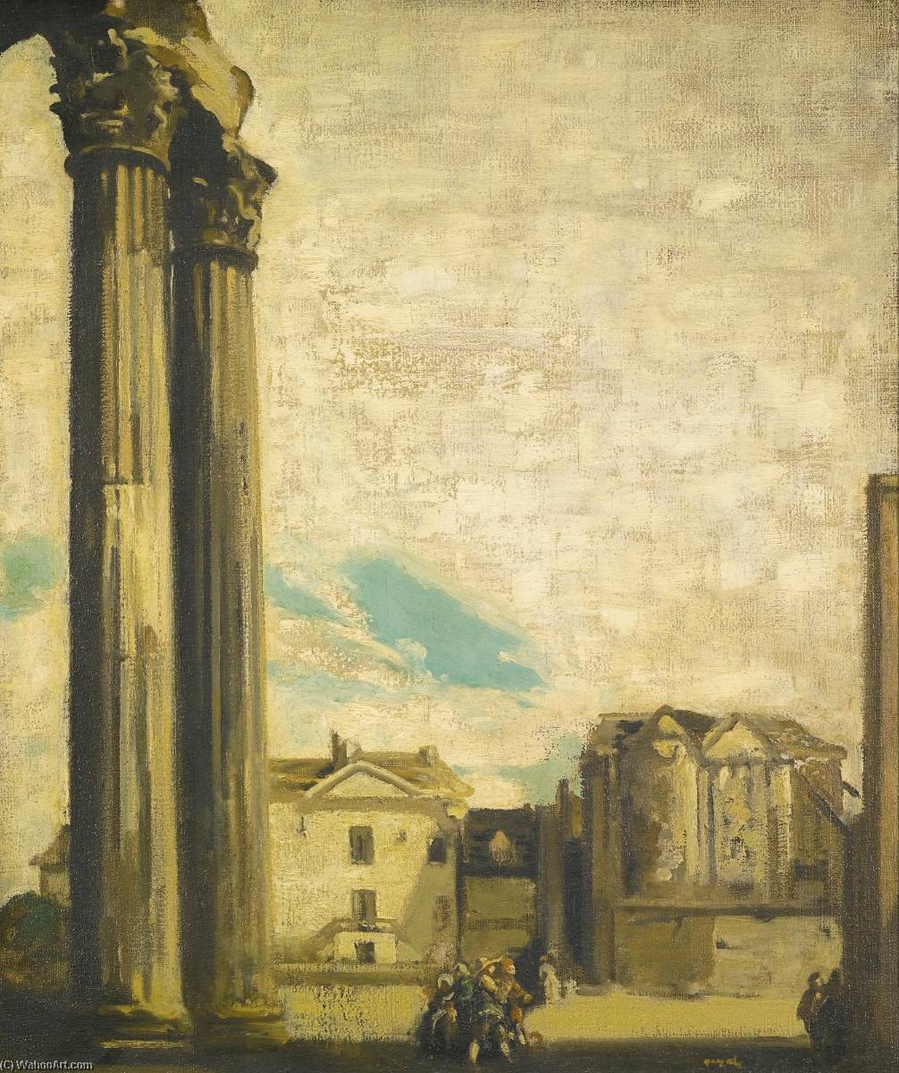 Ruined Columns — James Pryde