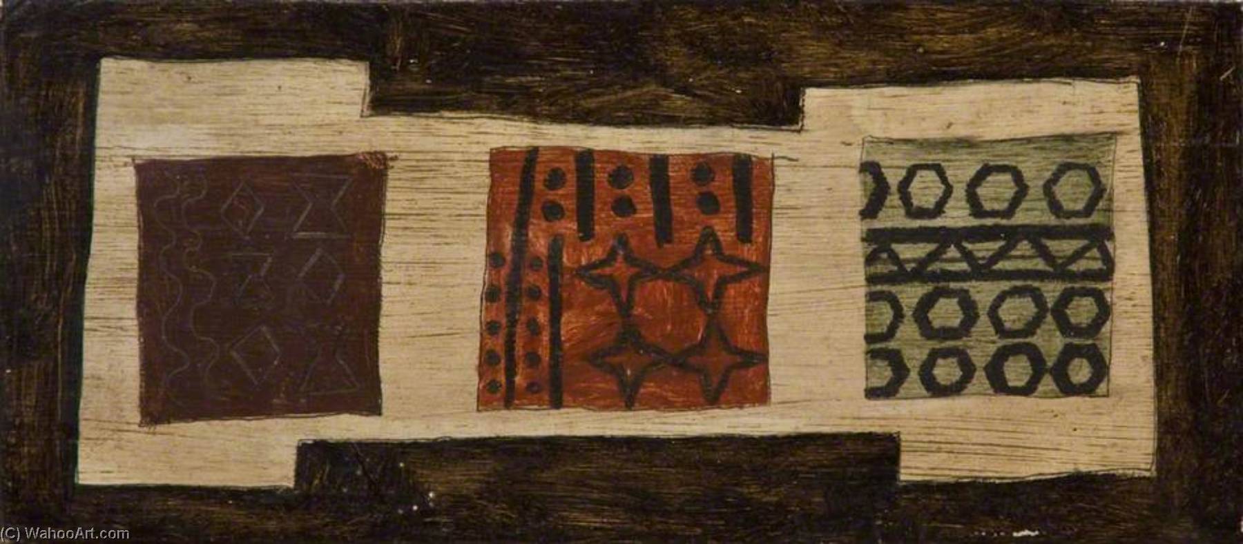 C.1930 (framed Lid) — Ben Nicholson Om
