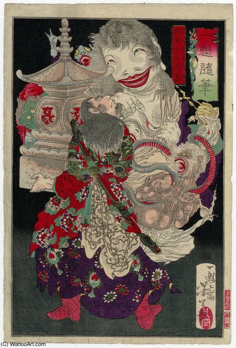 Takutô Tennô Chôgai — Tsukioka Yoshitoshi