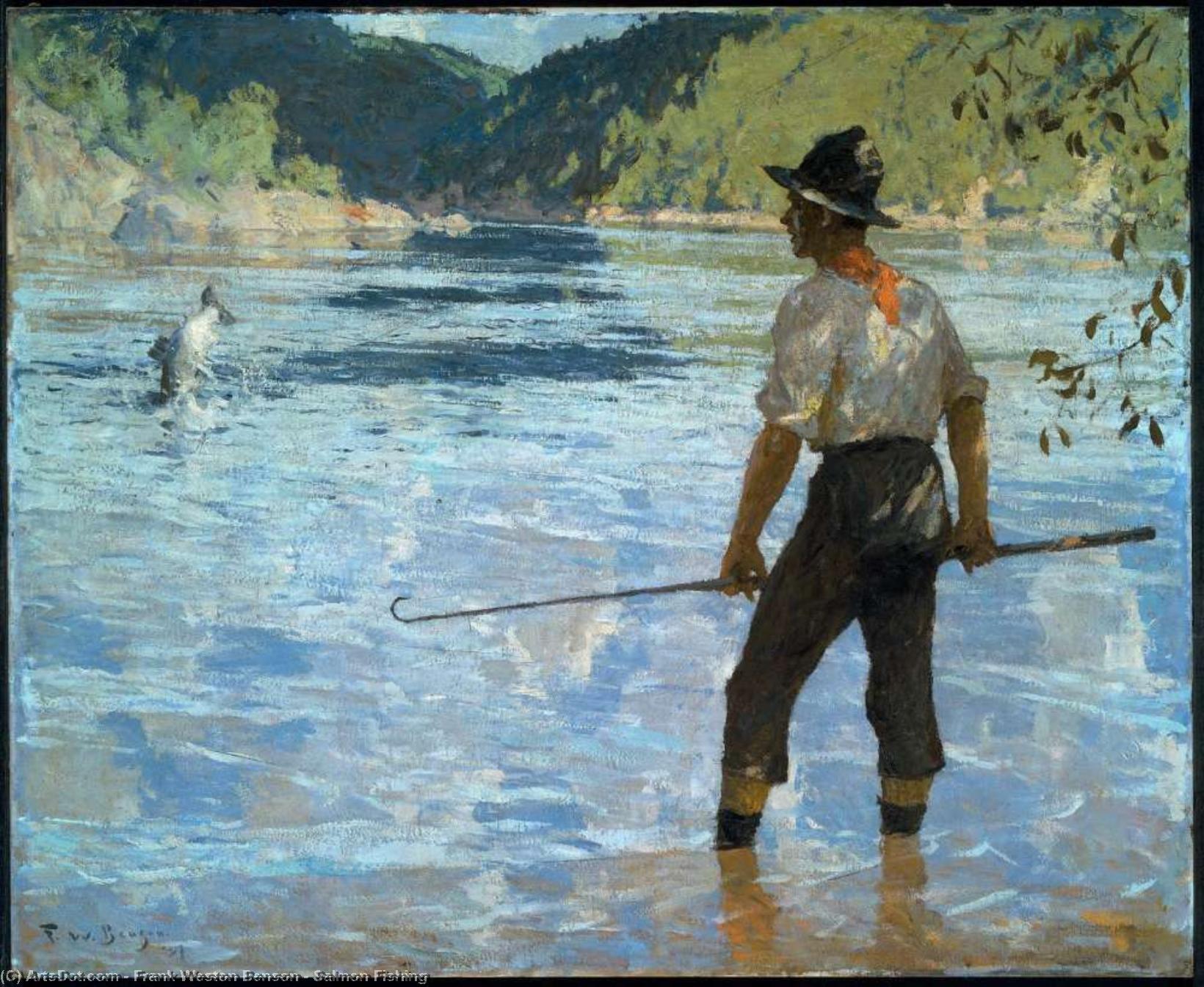 Salmon Fishing — Фрэнк Вестон Бэнсон