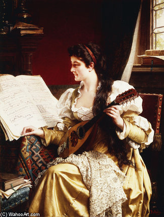 Lady With A Mandolin — Gerard Portielje