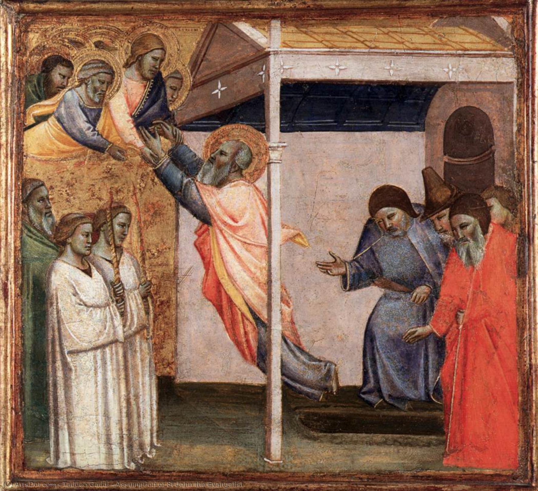 Assumption Of St John The Evangelist — Taddeo Gaddi