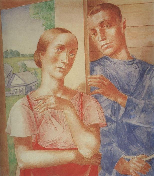 Spring In The Country — Kuzma Petrov-vodkin