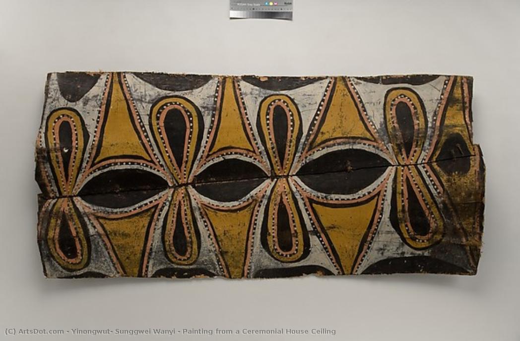 Painting From A Ceremonial House Ceiling — Yinongwut, Sunggwei Wanyi