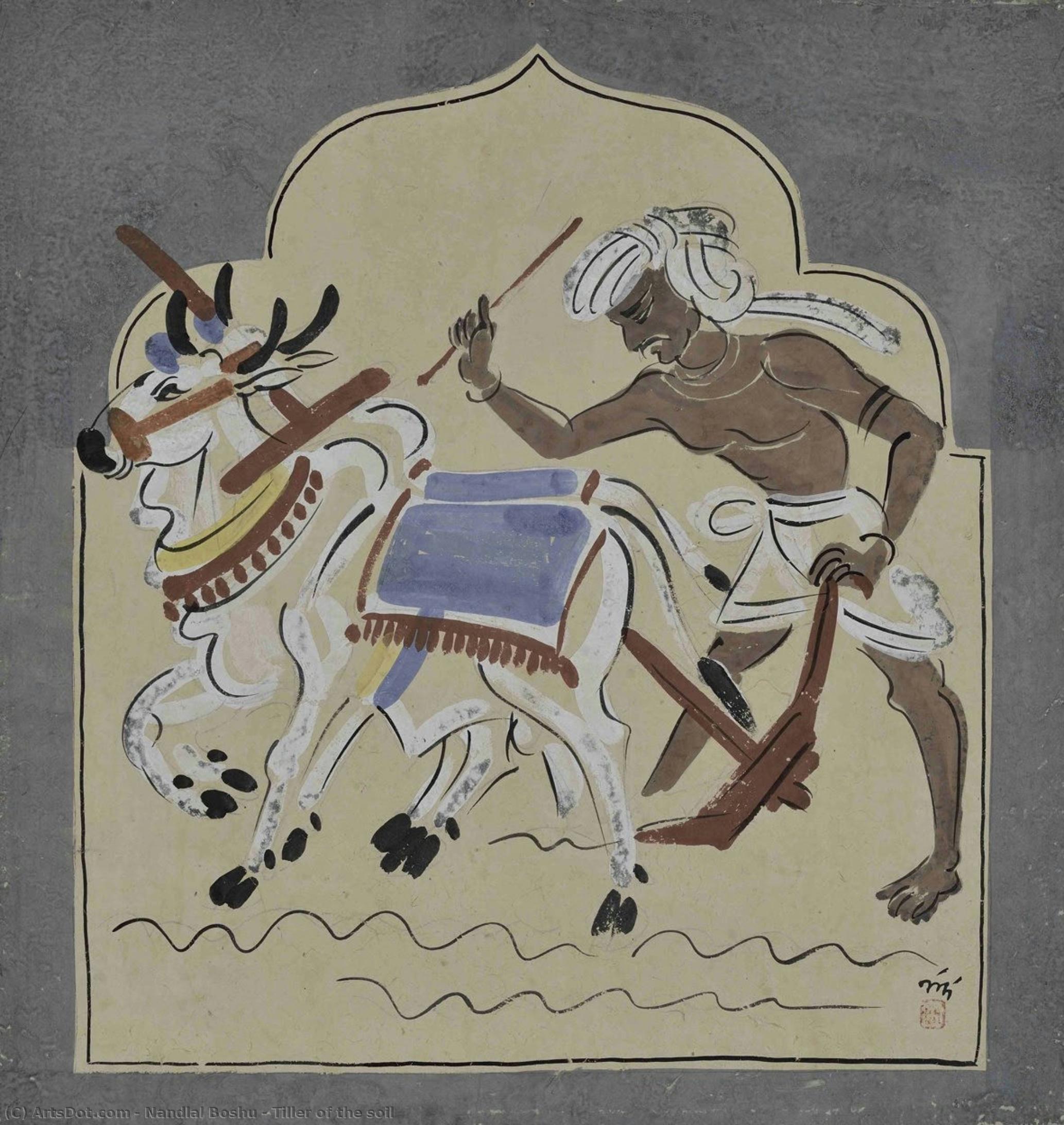 Tiller Of The Soil — Nandlal Boshu