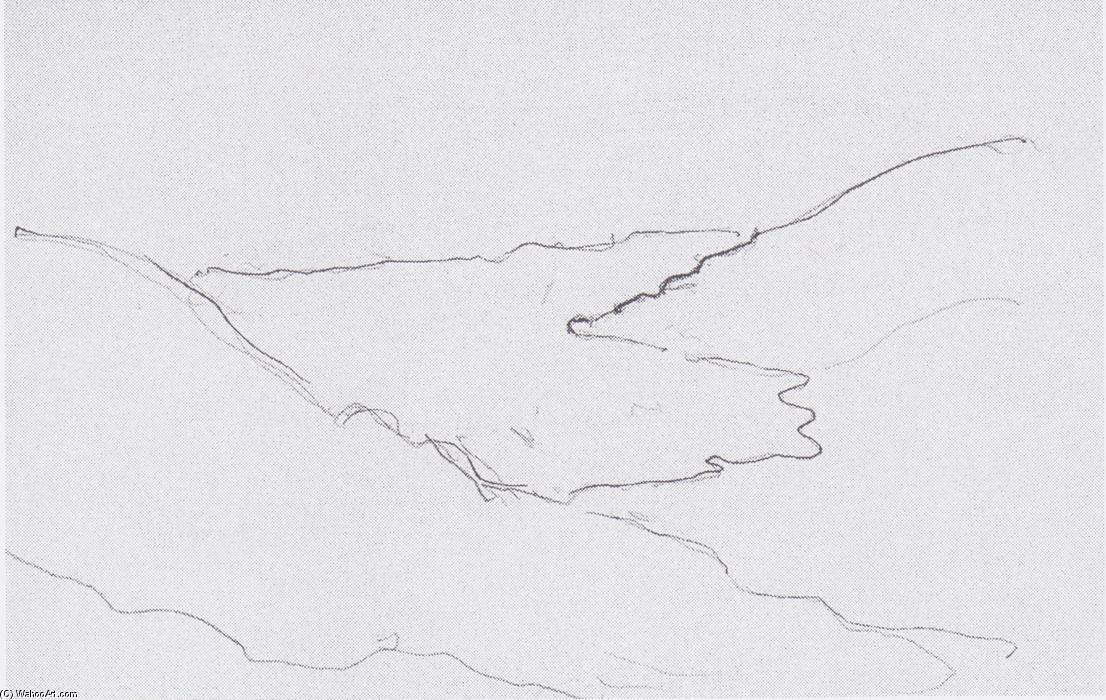 Lake Thun From The Path To The Plate Schynigen — Ferdinand Hodler