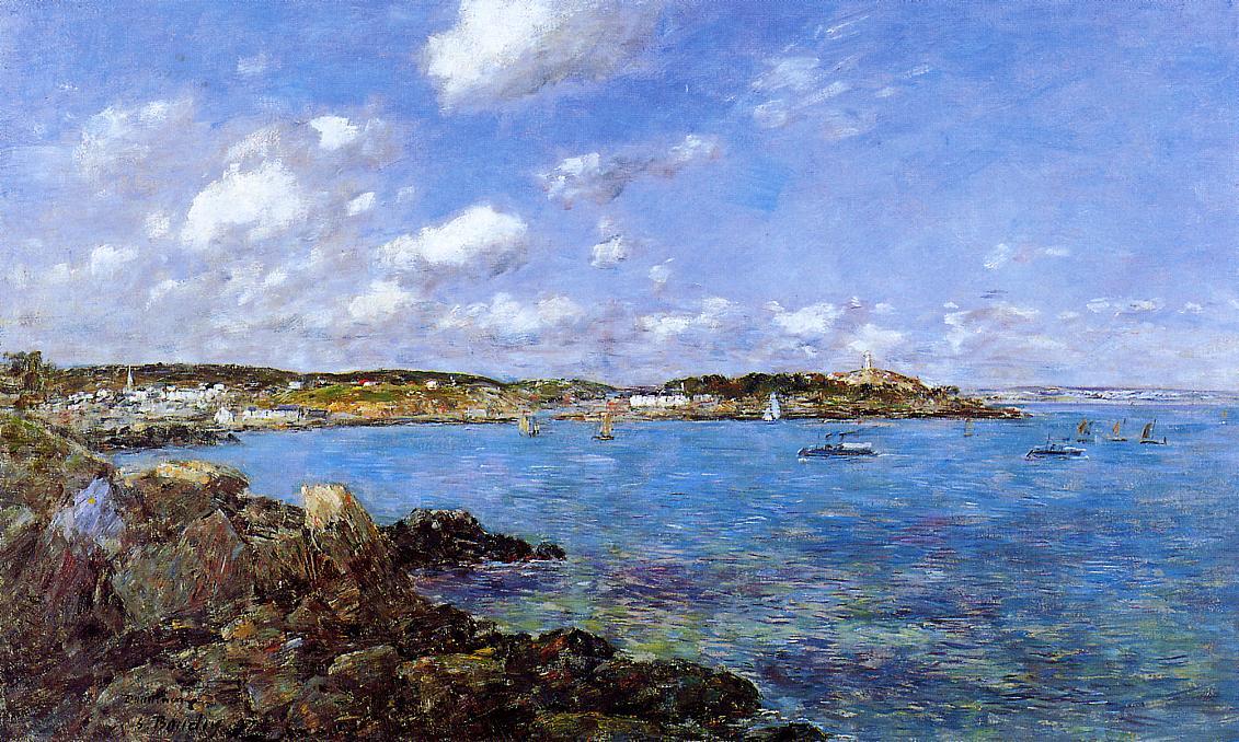 The Bay Of Douarnenez — Eugène Louis Boudin