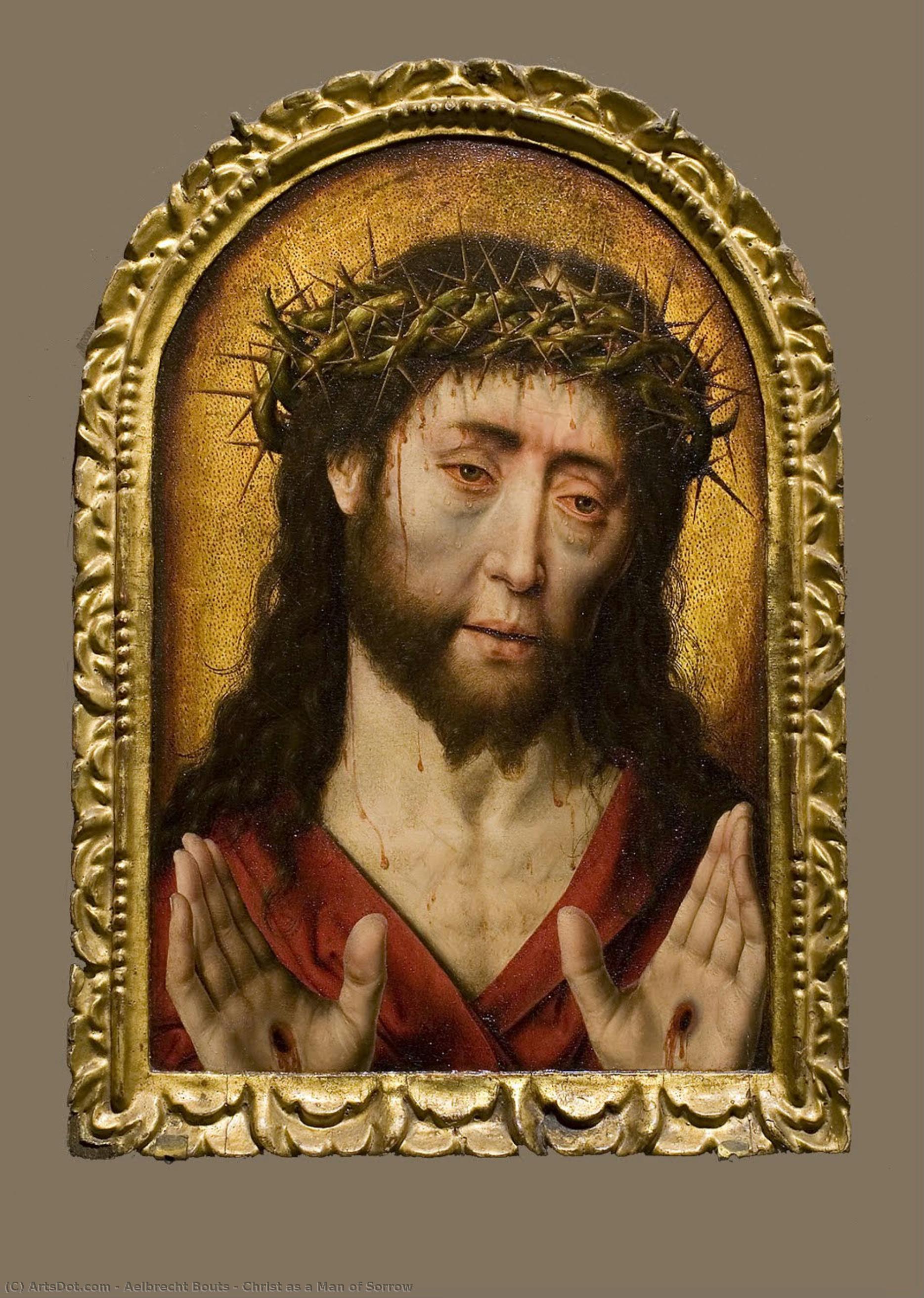 Christ As A Man Of Sorrow — Aelbrecht Bouts