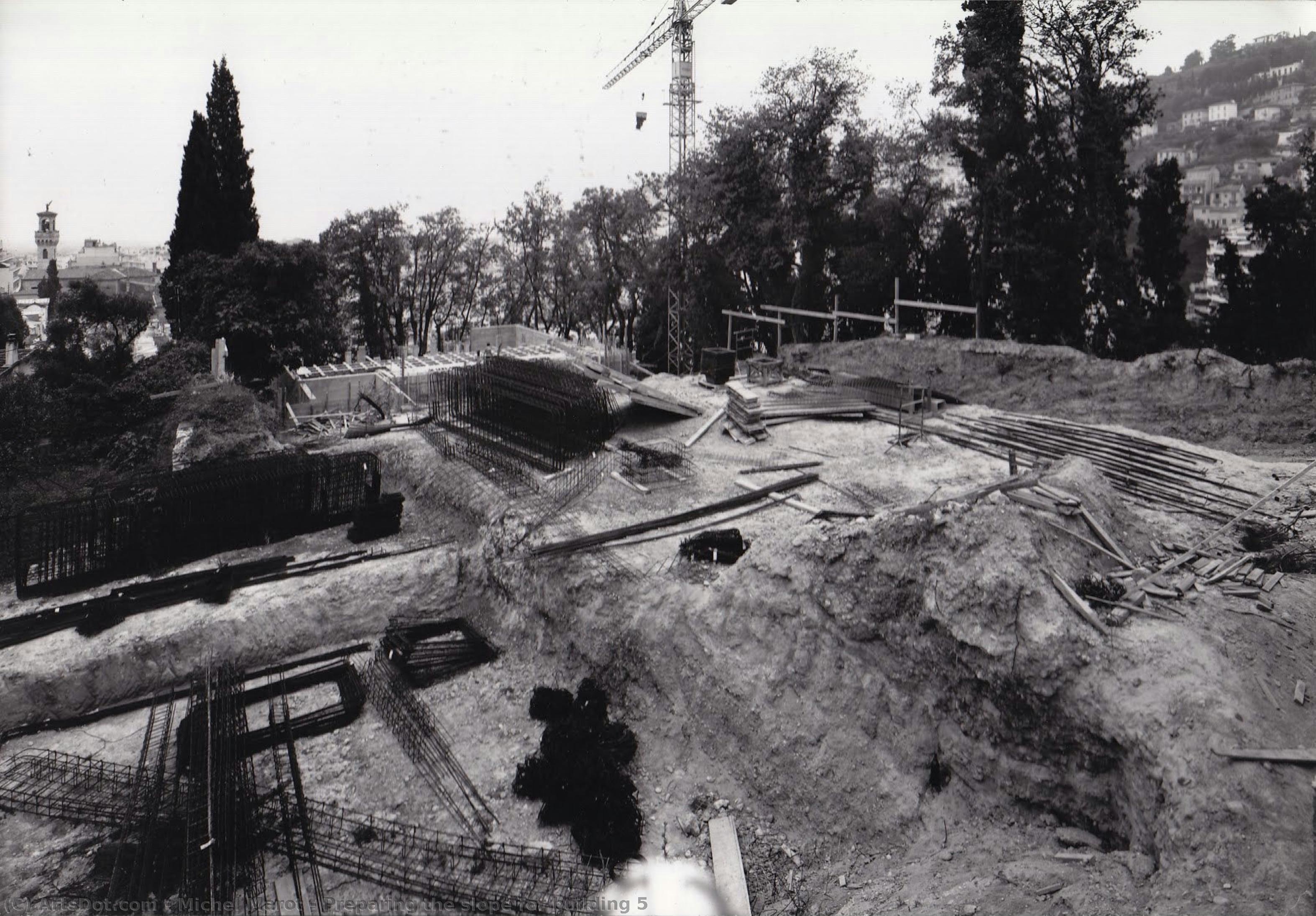 Preparing The Slope For Building 5 — Michel Marot