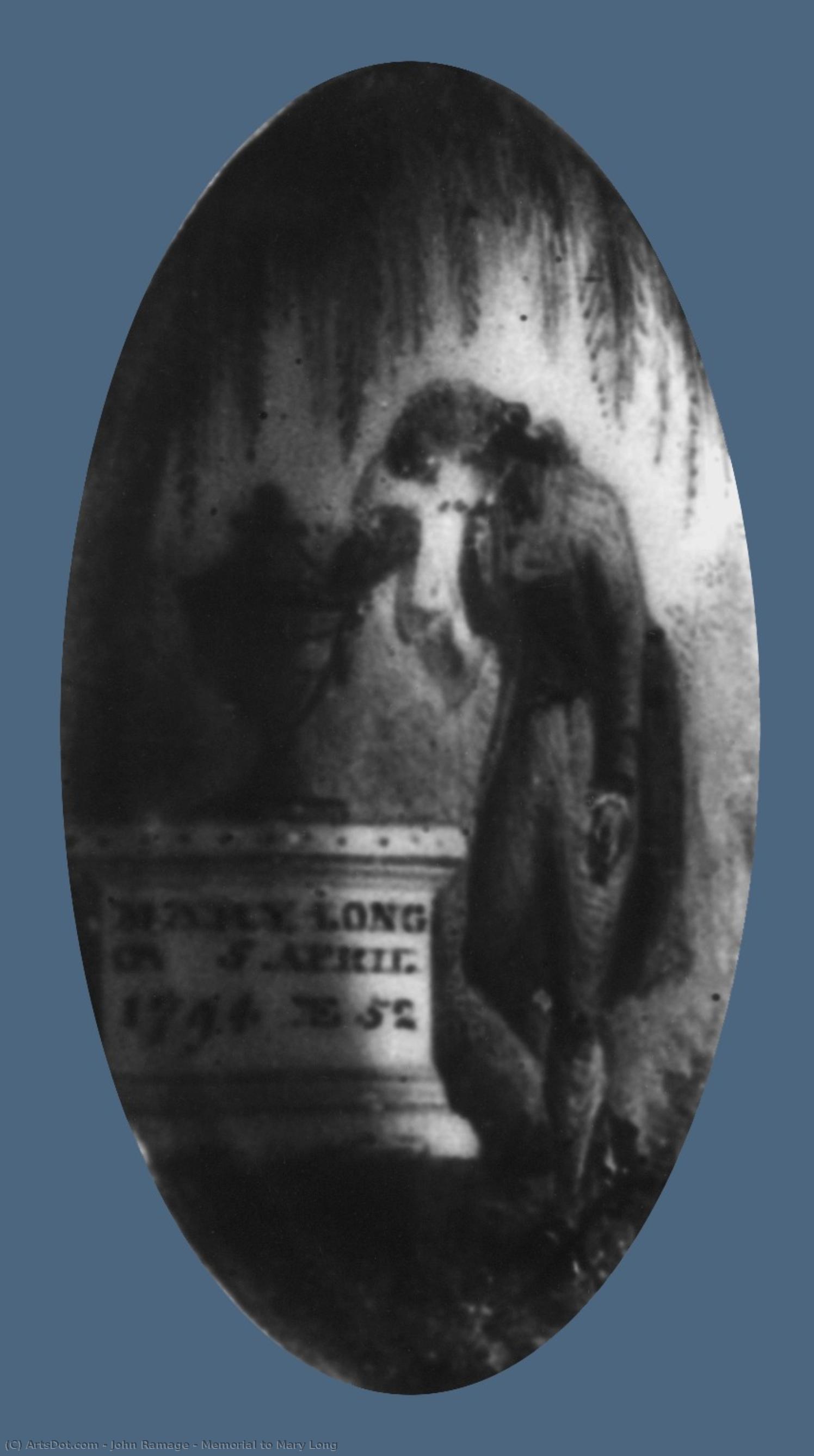 Memorial To Mary Long — John Ramage