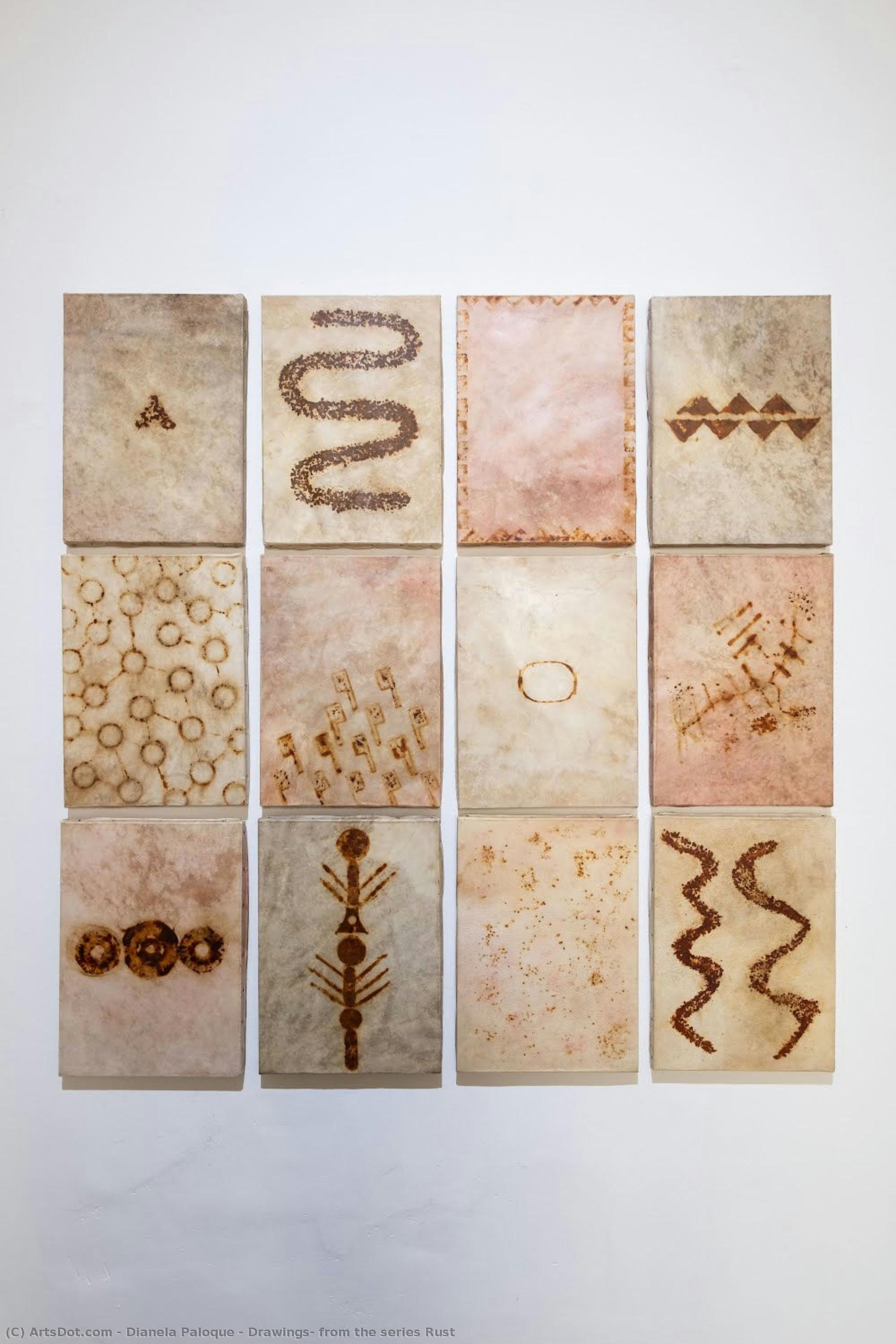 Drawings, From The Series Rust — Dianela Paloque