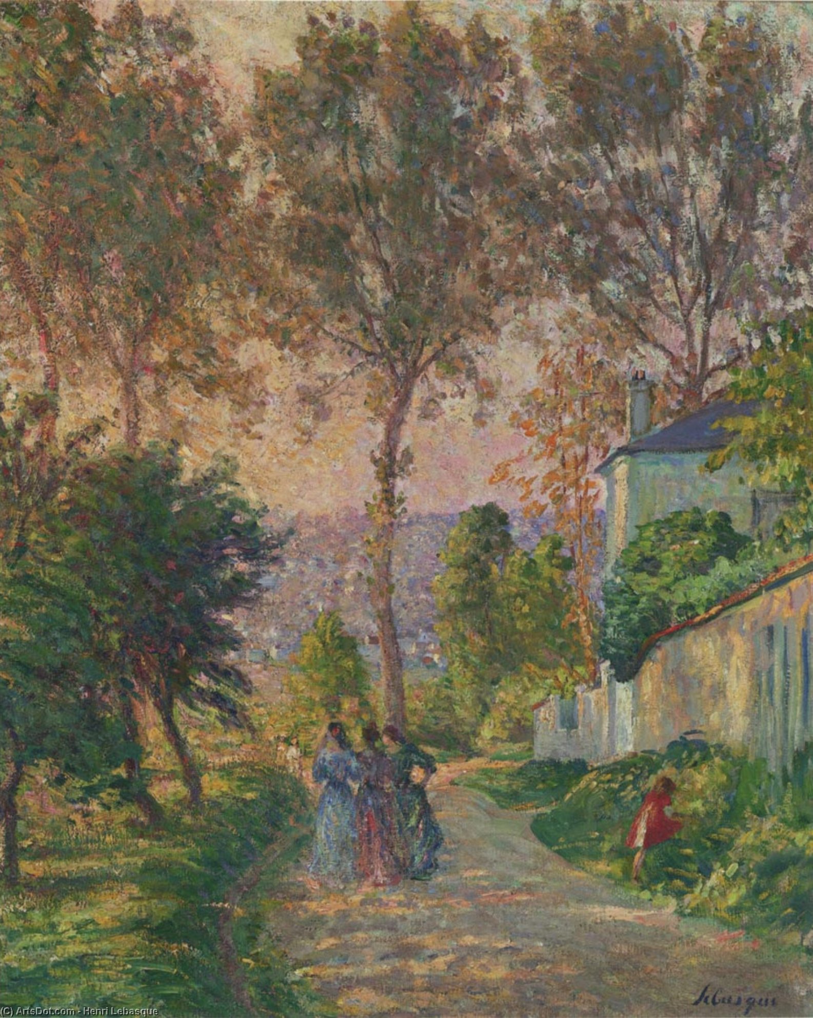 The Promenade — Henri Lebasque