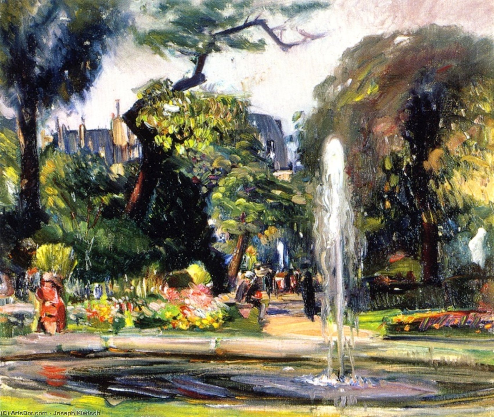 Luxembourg Gardens. Paris — Josif Klajč