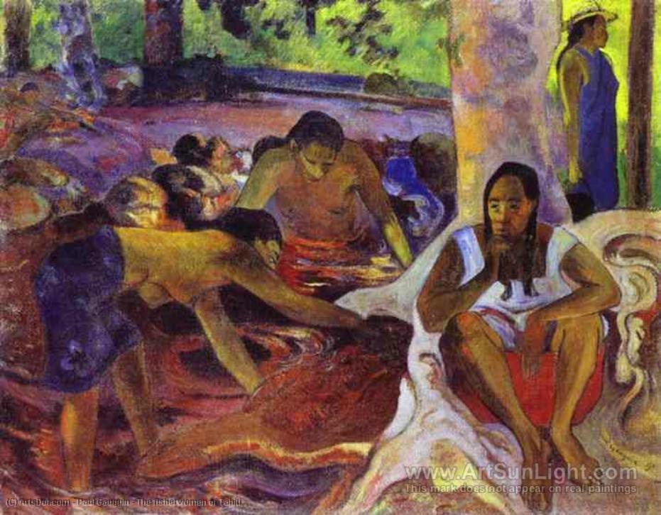 Die Fischerfrauen Von Tahiti — Eugène Henri Paul Gauguin