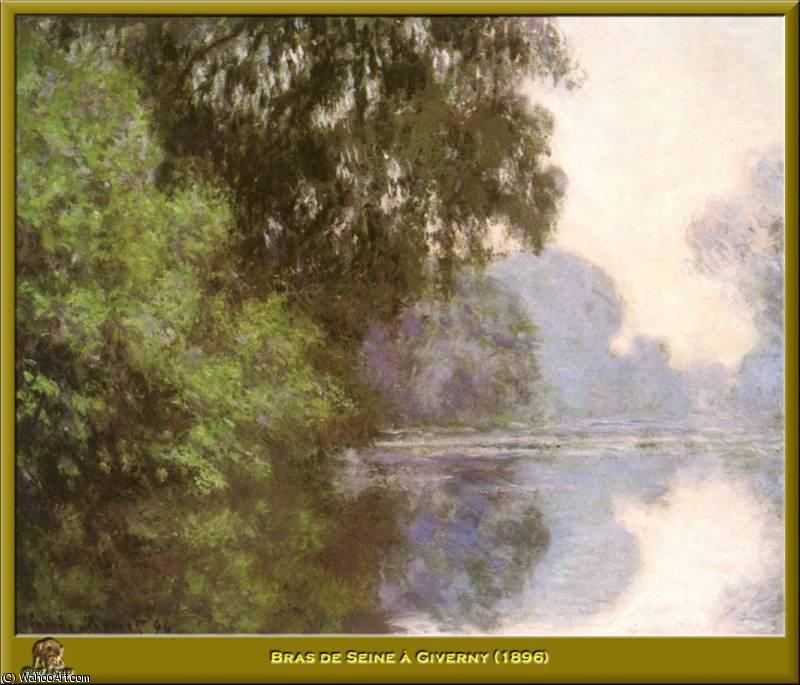 Bras De Seine A Giverny — Клод Моне