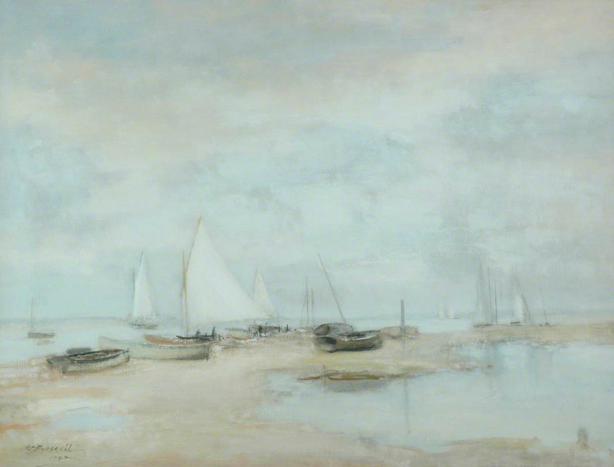 The Carnshore, Blakeney, High Tide — Walter Westley Russell
