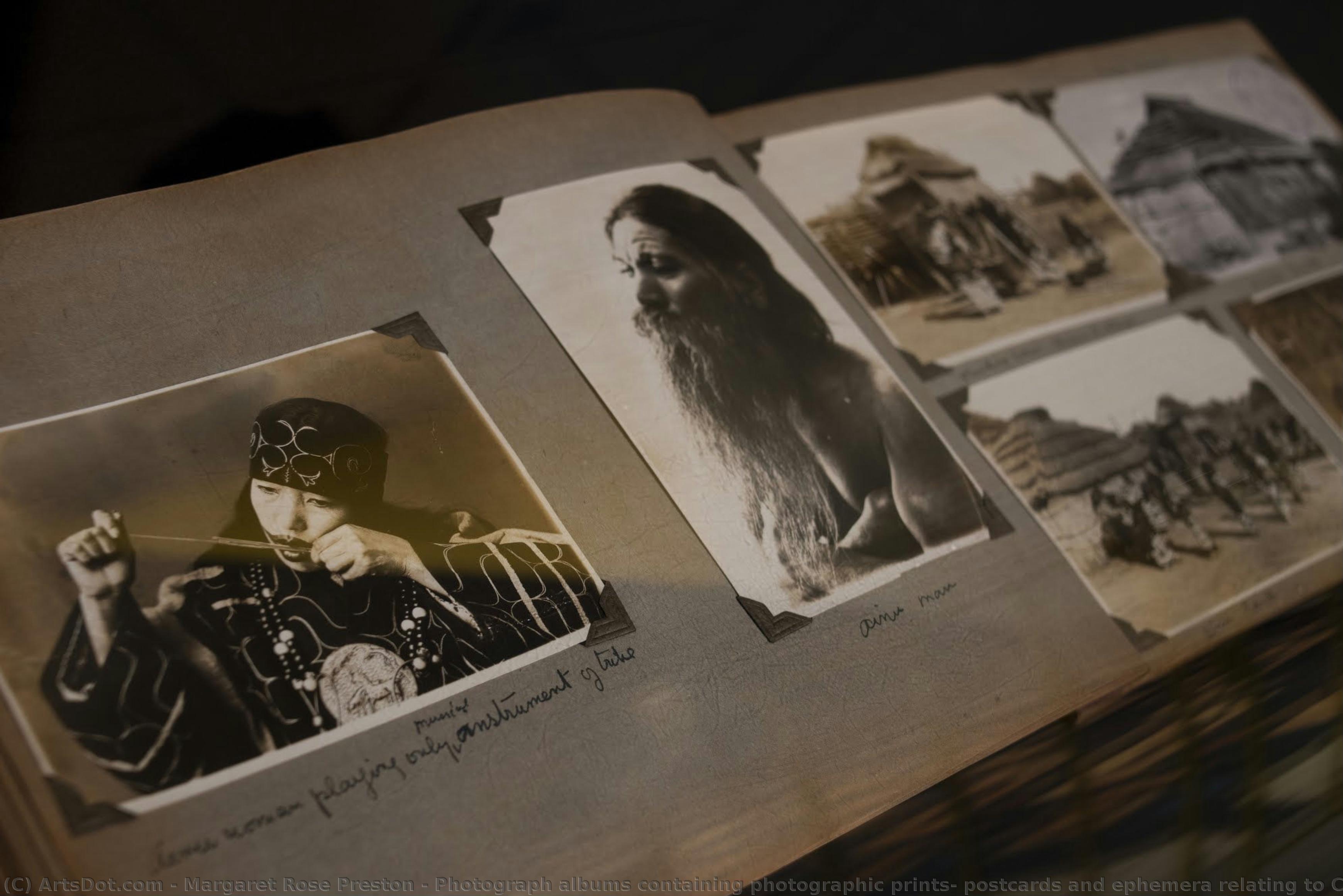 Photograph Albums Containing Photographic Prints, Postcards And Ephemera Relating To Cambodia, China, Indonesia, Japan, Korea, Thailand, Vietnam — Margaret Rose Preston