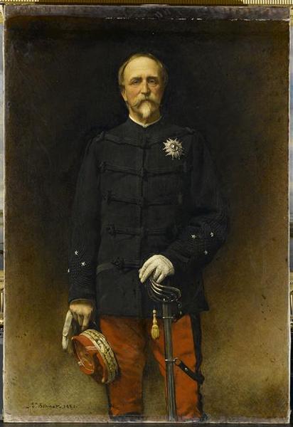 Portrait Du General Henri D'orleans, Duc D'aumale (1880) — Léon Joseph Florentin Bonnat