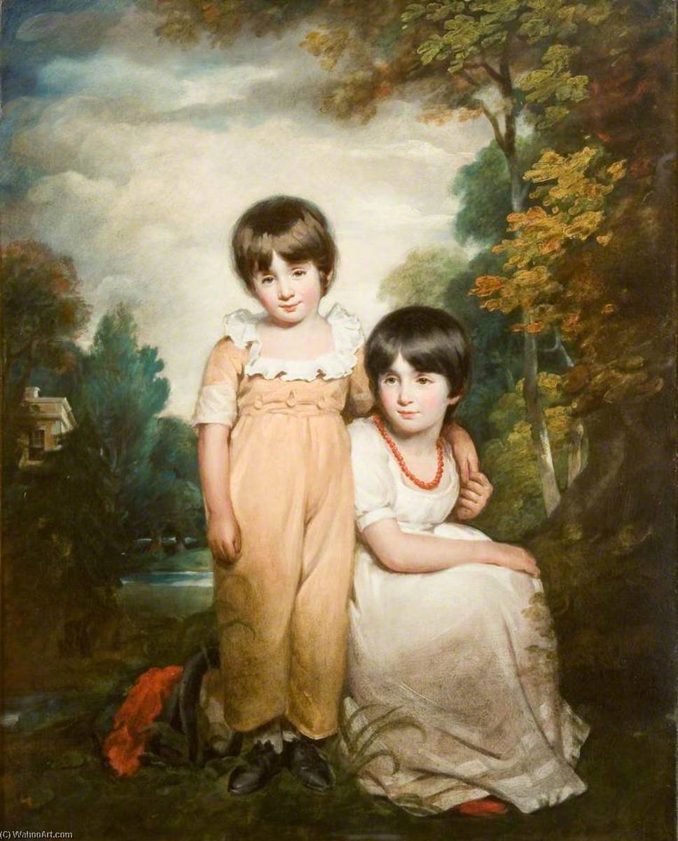 Elizabeth Margaret Baillie (1794–1876), And William Hunter Baillie (1797–1894) — John James Halls