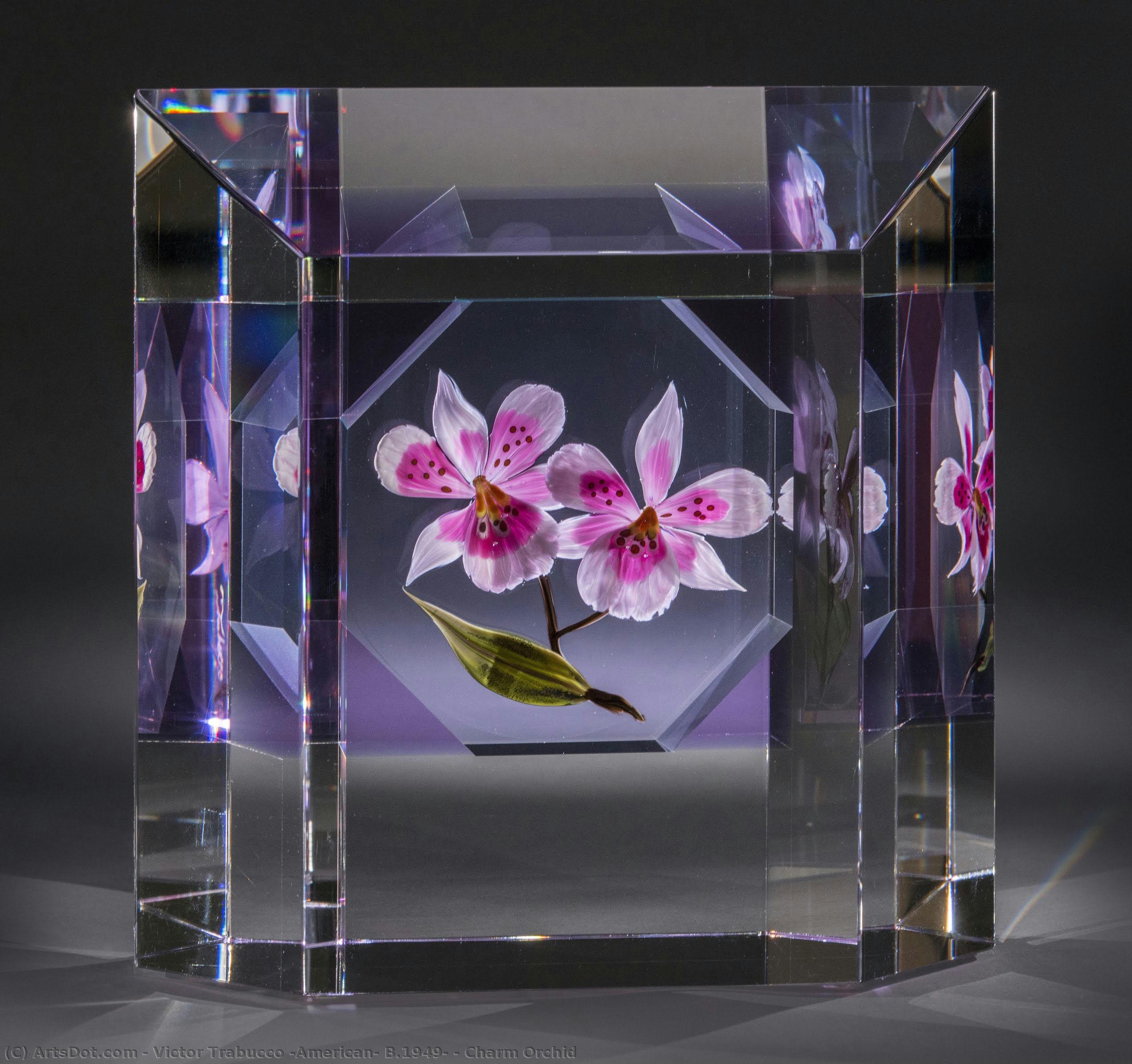 Charm Orchid — Victor Trabucco (american, B.1949)