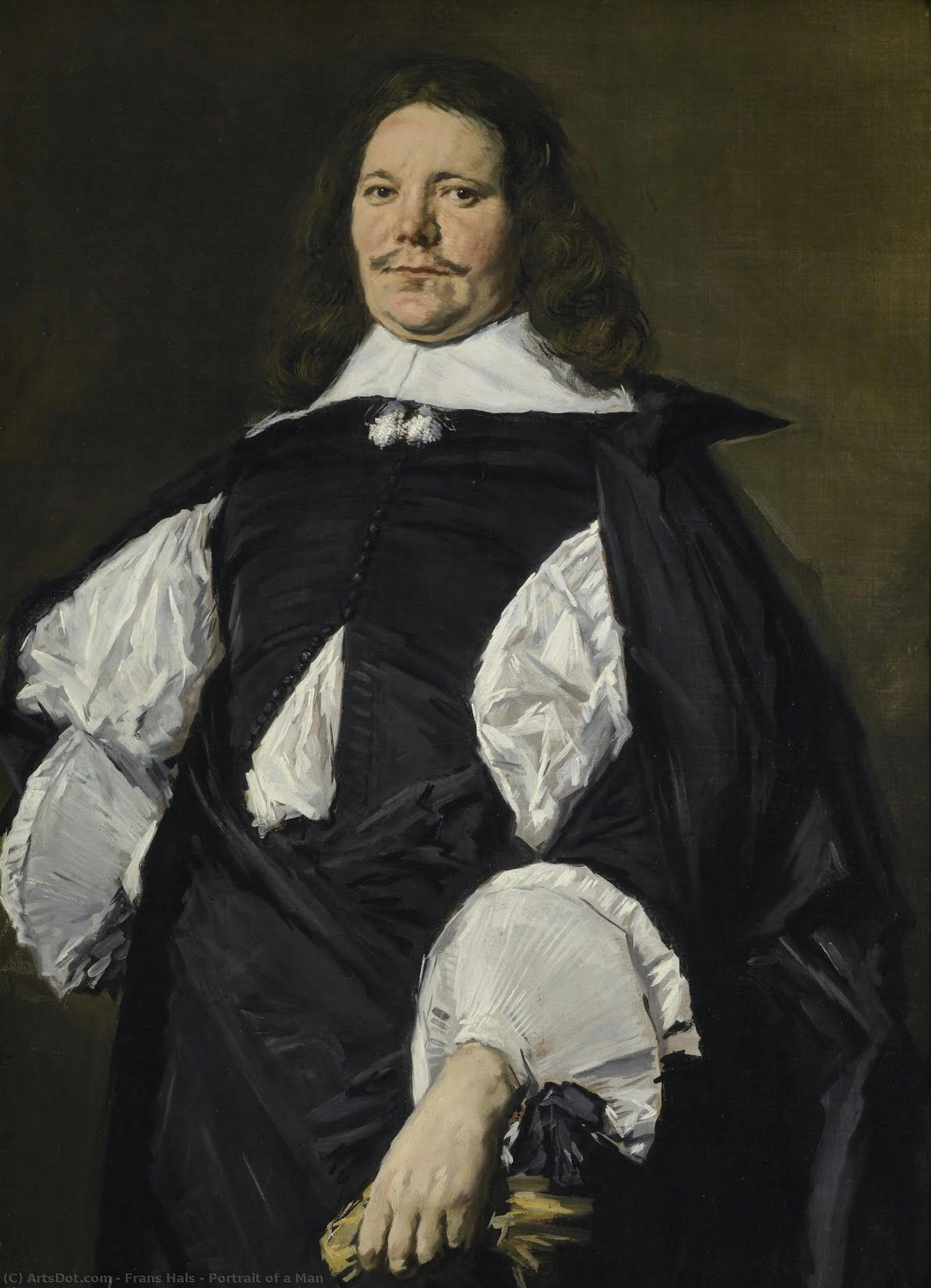 Porträt Eines Mannes — Frans Hals I