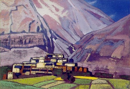 Kardang Village Lahul — Nicholas Roerich