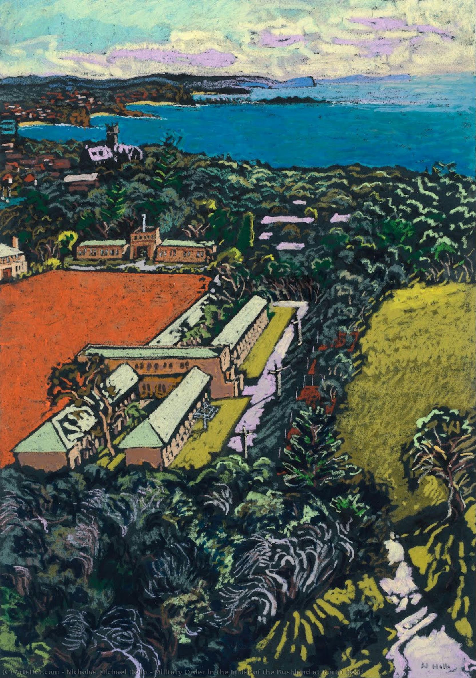 Military Order In The Midst Of The Bushland At North Head — Nicholas Michael Hollo