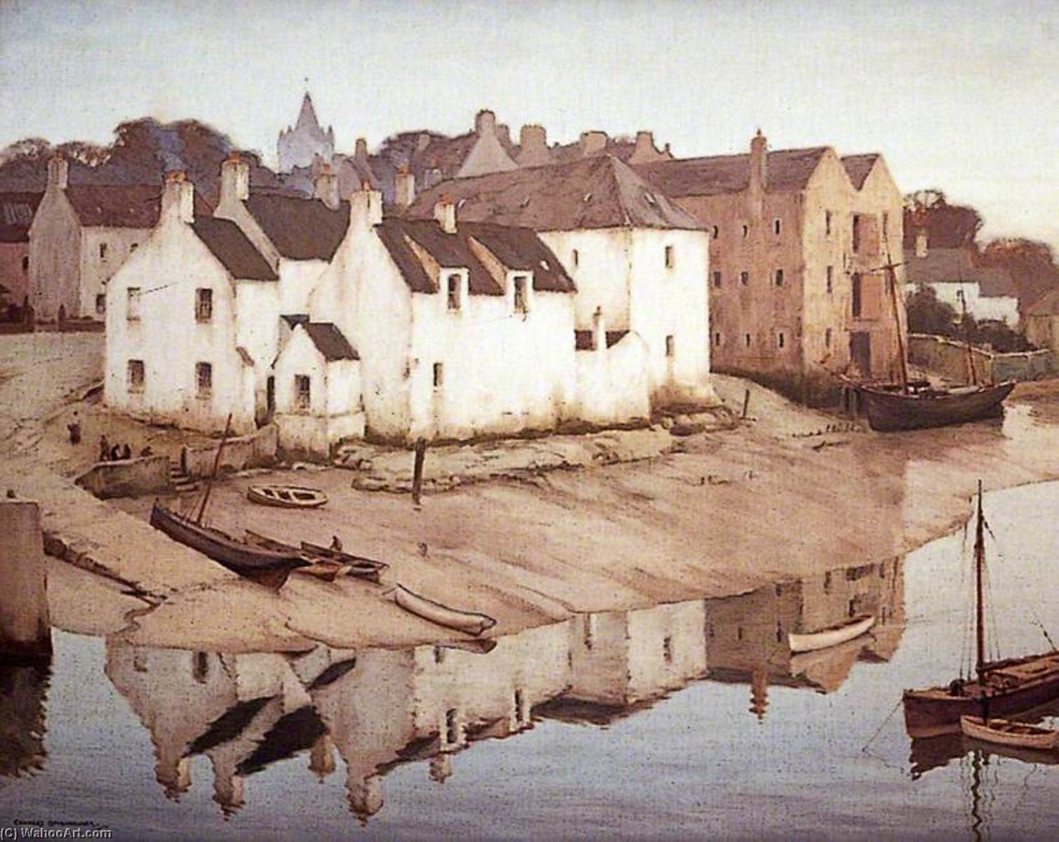 Early Morning, A Solway Port — Charles Oppenheimer