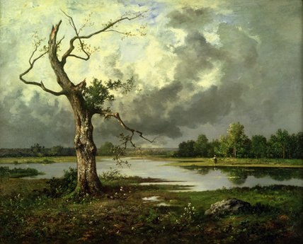 French River Landscape — Leon Richet