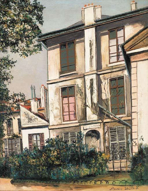 Cuvier's House In The Botanical Garden — Maurice Utrillo